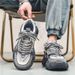 2024 New Men's Sports Construction Site Wear-resistant And Durable Thick-soled Tire Labor Protection Work All-match Dad_desvips.com
