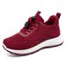 Women's shoes Breathable light comfortable casual shoes flying woven shoes_desvips.com