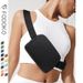 Nylon Waterproof Chest Bag Versatile Multifunctional Crossbody Bag Sports Waist Bag For Men And Women_desvips.com