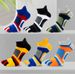 5 Pairs Ankle Toe Men Boys Sport Five Finger Short Young Fashion Cotton Mesh Breathable Deodorant Happy Socks With Toes_desvips.com