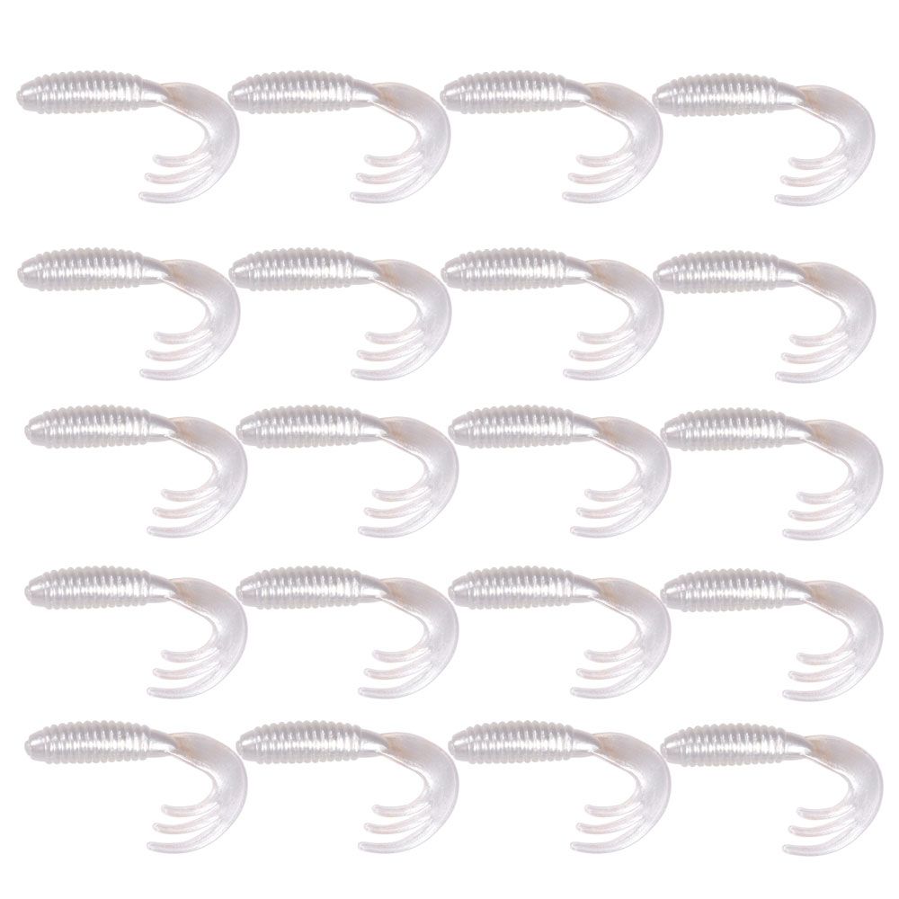10pcs/bag Shad Soft Bait Creature Baits Soft Bait Crappie Predator Fishing Pike Soft Rubber Bait Fishing Accessories_desvips.com