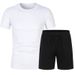 Men's Clothing Casual Spot T-Shirt Shorts Thin Breathable Sports Suit_desvips.com