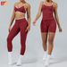 Women's Color Block Backless Bodycon Yoga Suit Quick Drying Outerwear For Running Sports Fitness And Yoga_desvips.com