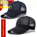 Men's New Summer Outdoor Extended Brim Sunshade Mesh Unisex Baseball Cap Breathable Duckbill Hat_desvips.com