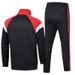 001 Cross-Border Casual Men Outdoor Sports Spring Autumn Sweatshirt Jacket School Group Uniform Two-Piece Set_desvips.com