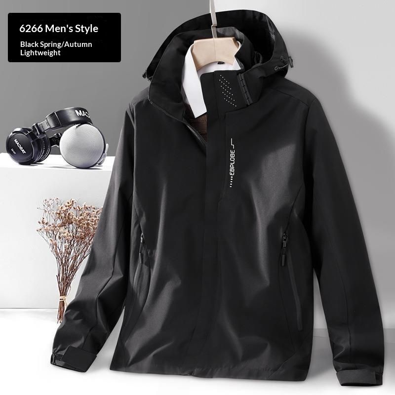 New Releases In December Spring And Autumn New Outdoor Single Layer Thin Short Sleeve Windbreaker Windproof Breathable Couple Style Casual Jacket_desvips.com