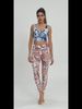European-size New Yoga Pants For Women's Nude Print Leggings Thin Sports Fitness Yoga Pants_desvips.com