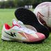 Kids Athletic Shoes Boys And Girls Elementary School Students Velcro Football Shoes Broken Nail Training Shoes Sports Shoes_desvips.com