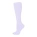 Women's Solid Color Sports Compression Stockings Long Calf Vein Flat Elastic Nurse Compression Stockings_desvips.com