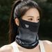 Ice Silk Sunscreen Face Mask For Women, Outdoor Mask, Sunshade, Breathable Face Covering, Veil, Ear-hanging Sports Headscarf For Cycling_desvips.com