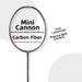 Lightweight All Carbon Fiber Badminton Racket 5U Advanced Training Single Racket Steel Cannon_desvips.com