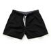 Men's Water-Repellent Swim Trunks - Double Layer & Breathable For Beach Pool & Summer Activities (Quick-Dry Black/Blue)_desvips.com