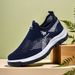 Men's Slip-On Casual Spring Summer New Style Comfortable Lightweight Outdoor Sports Walking Dad Shoes Mesh Upper_desvips.com