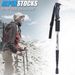 Walking Stick 3 Sections Folding Alpenstock 100cm 120cm 135cm Outdoor Trekking Pole Cane Telesco_desvips.com