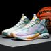New Fly Knit Sports Casual High-top Basketball Men's Friction Sound Practical Youth Running Shoes Men_desvips.com