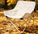 Comfortable High-Back Foldable Camping Chair, Heavy-Duty Steel Frame Moon Chair With Carry Bag_desvips.com