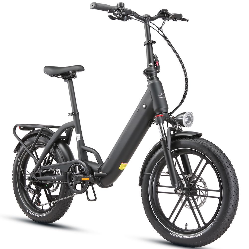 Maxtron Ilex Folding Electric Bike, 250W Motor 48V 14.4Ah Battery_desvips.com