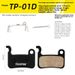 TOOPRE Electric Mountain Bike Disc Bicycle Oil Brake BB5m355 High-Grade Resin Pads_desvips.com