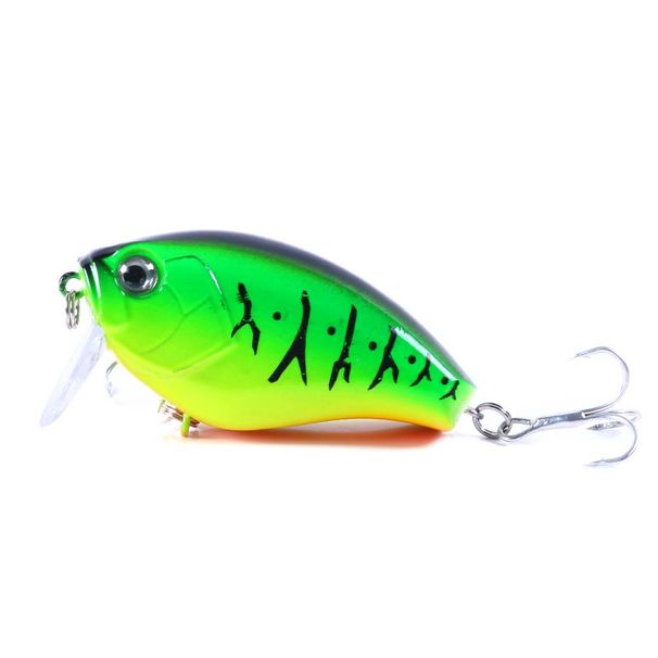 Hengjia 1Pcs Crank Fishing Lure Artificial Hard Baits 6CM 17G Crankbait Jerkbait Wobbler Fishing Tackle Good Hooks Tackle_desvips.com