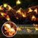 Solar Garden Lights, Bee Fairy String Lights, Pattern Waterproof Outdoor/Indoor Garden Lighting For Fence, Lawn, (Warm White) [ENERGY RATING A+++_desvips.com