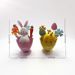 Easter Decorations, Cute Rabbit Chick Cartoon Ornaments For Desks, Counters, Indoor And Outdoor Decorations_desvips.com