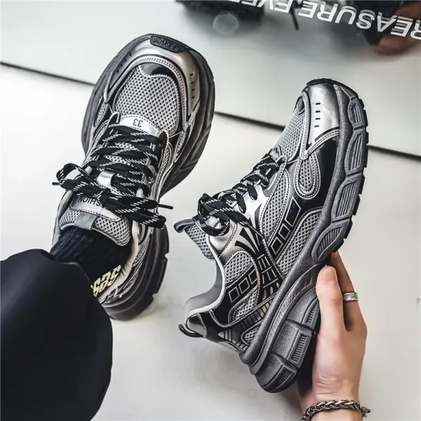 Men's Trend Casual New Fashion Thick-soled Comfortable Breathable White Free Shipping For Women Designer Dad Shoes 36-44_desvips.com