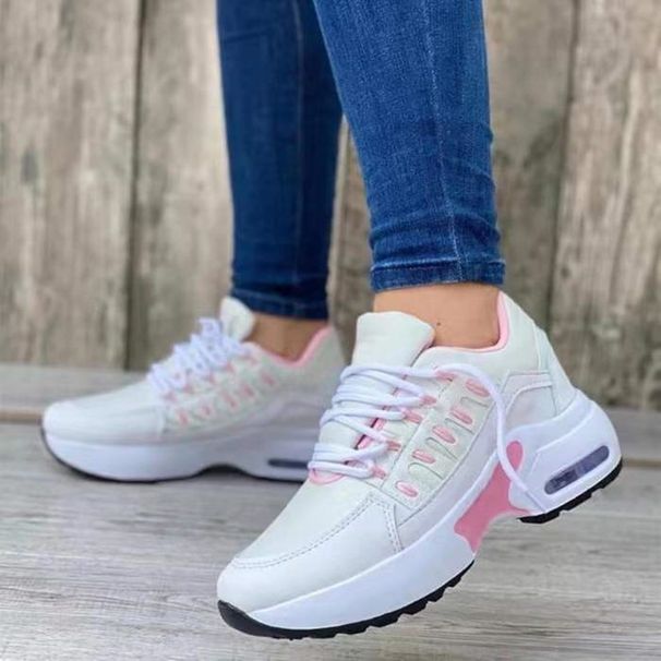 Women Sneakers Summer Autumn Sport Shoes Size 36-43 Woman Platform Trainers Ladies Tenis Feminino Red Blue Zapatos 1693_desvips.com