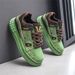 High Quality 2025 Fshion Sneakers Youth Men's Artificial PU Splicing Low Top Lace-Up Breathable Non-Slip Wear-Resistant Running Shoes 39-44_desvips.com