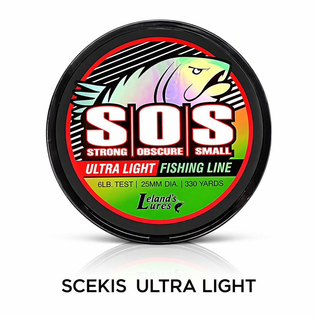 Magnet Trout S.O.S. Fishing Line 2lb Test 350Yard .16mm Strongest Invisible Kink Free Tangle Free USA Made Smooth Copolymer_desvips.com