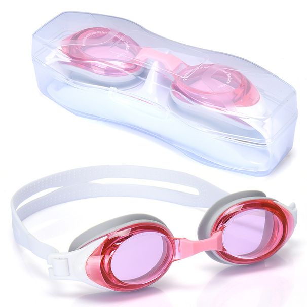 Premium Swim Goggles For Adults, Anti-Fog, HD, Small Frame, Silicone Goggles, Professional Waterproof Swimming Gear_desvips.com