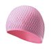 Swimming Caps Without Head Tightness Long Hair Bubble Swimming Cap Waterproof High Elastic Quick Drying Ear Protection Professional Swimming Cap_desvips.com