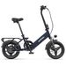 HillMiles Mile 1 Urban Commuter Electric Bike 250W Motor 36V 10.4AH Battery Electric Bicycle 14"City Tire Folding E-Bike_desvips.com