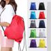Unisex Drawstring Backpack - Lightweight Foldable Gym Bag For Basketball Shoes & Sports Gear, Custom Logo Oxford Fabric Carryall_desvips.com