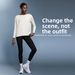 Women's Double Sided Nude Long Sleeve Fitness Yoga Clothes Loose Breathable Simple Training Slim Design Sports Wear_desvips.com