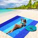 WIWIGO Blanket Waterproof And Sandproof 79" X 83"/10'x9' Suitable 2-8 Adults, Quick-Dry Outdoor Picnic Mat Beach_desvips.com