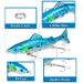 Simulated Artificial Bait Lure Minnows Three Section Bait 18g/13cm Simulation Bait Hard Bait Fishing Gear Products_desvips.com