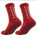 Soccer Socks Football Socks Men And Women Mid Tube Yoga Socks Towel Bottom Adult Sports Dotted Anti Slip Socks_desvips.com
