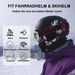 ROCKBROS Winter 2 - Piece Storm Hood Balaclava, Windproof, Warm for Cycling, Motorcycling, Skiing_desvips.com