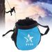 Rock Waist-mounted Rock Climbing Pouch, Hand-drying Bag, Single Bar Fitness Gymnastics Anti-slip Chalk Storage Bag_desvips.com