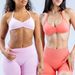 Tight-fitting Fitness Bra Outer Wear Running Sports Quick-drying Seamless Yoga Suit Set_desvips.com