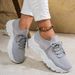 Women's Casual Shoes Classics Style Sneakers Athletic Trainers Outside Sports Running Walking Skateboard Breathable Antislip Low-top Lace Up_desvips.com