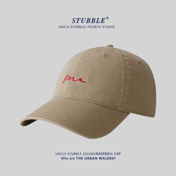 Spring Summer New Baseball Cap For Men Women, Korean Style, Simple And Versatile, Face-Slimming Duckbill Cap, Good Fit,_desvips.com
