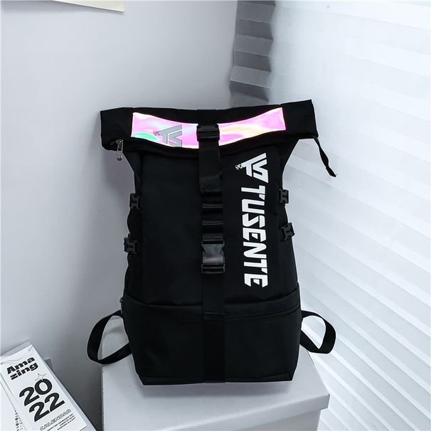 Backpack Men's Computer Bag Large Capacity School Bag Sports Student Training Bag Basketball Sports Helmet Cycling Travel Backpack_desvips.com