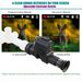 Outdoor Hunting Night Vision Scope 1080P 5x Magnifying Telescope, Cross Marking 3-level Infrared Outdoor Hunting/animal Survey_desvips.com