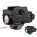 Outdoor Tactical With Sight, High Brightness Red Laser Rail Light, Under-Mounted Flashlight_desvips.com