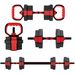 6-in-1 Hantelset Kurzhantel Set Kurzhanteln Langhanteln Verstellbar 15 KG Für Krafttraining Zuhause_desvips.com