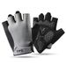 Summer Cycling Gloves, Half-finger, Elastic, Ice Silk, Breathable, Suitable For Mountain Bikes And Road Bikes, Unisex, With Touchscreen Compatibility_desvips.com