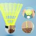 6 Pack Nylon Badminton Shuttlecocks Birdies, Nylon Feather Shuttlecocks For Badminton With Stable, Ideal Hitting Practice Players Indoor And Outdoor_desvips.com