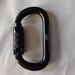 Outdoor Spring Main Automatic Carabiner Heavy-Duty Safety Climbing Quick-Descent Equipment Lock_desvips.com