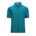 Men's Clothing Quick Drying Golf Sports Casual Solid Color Fitness Short Sleeve T Shirt_desvips.com